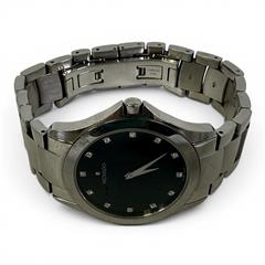 Movado Masino 84 G2 1855 Diamond Black Dial Men's Stainless Watch